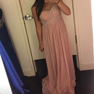 Beautiful Long Elegant Dress Prom Fancy